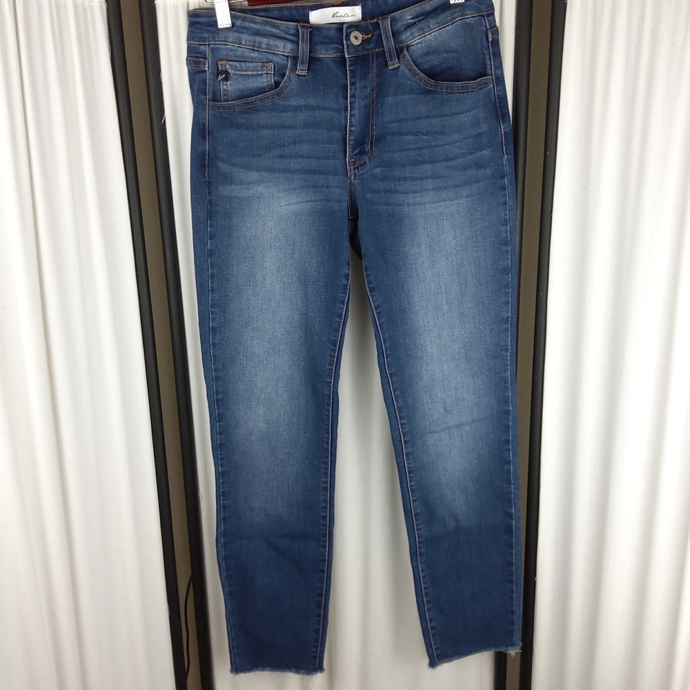 KanCan Mid-rise Skinny Medium Wash Fade Denim Jeans KC11214D Size 11/29